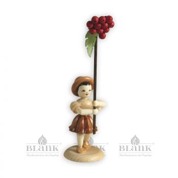 Blumenkinder natur, mit Vogelbeere