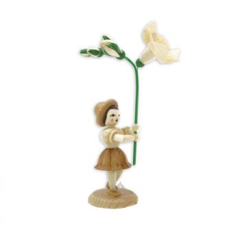 Preview: Blumenkinder natur, mit Freesie