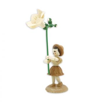 Preview: Blumenkinder natur, mit Freesie