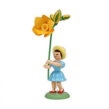 Blumenkind farbig, mit Freesie