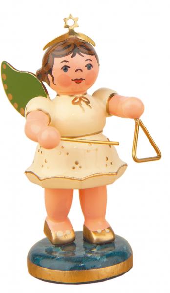 Sockelfigur Engel mit Triangel
