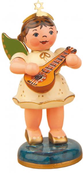 Sockelfigur Engel mit Mandoline