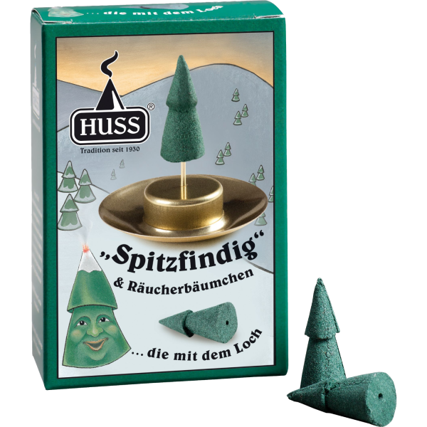 Huss Räucherkerzen, Spitzfindig, Nadelholzduft